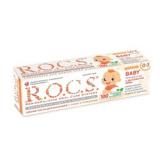 Зубная паста R.O.C.S. Baby Нежный уход, с экстрактом айвы, от 0-3 лет