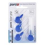 Ершики Paro Flexi Grip, мягкие, диаметр 3 мм, голубые, цилиндрические (4шт)