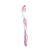 Miradent   Зубная щетка ионизированная Carebrush - medium  бледно-розовая